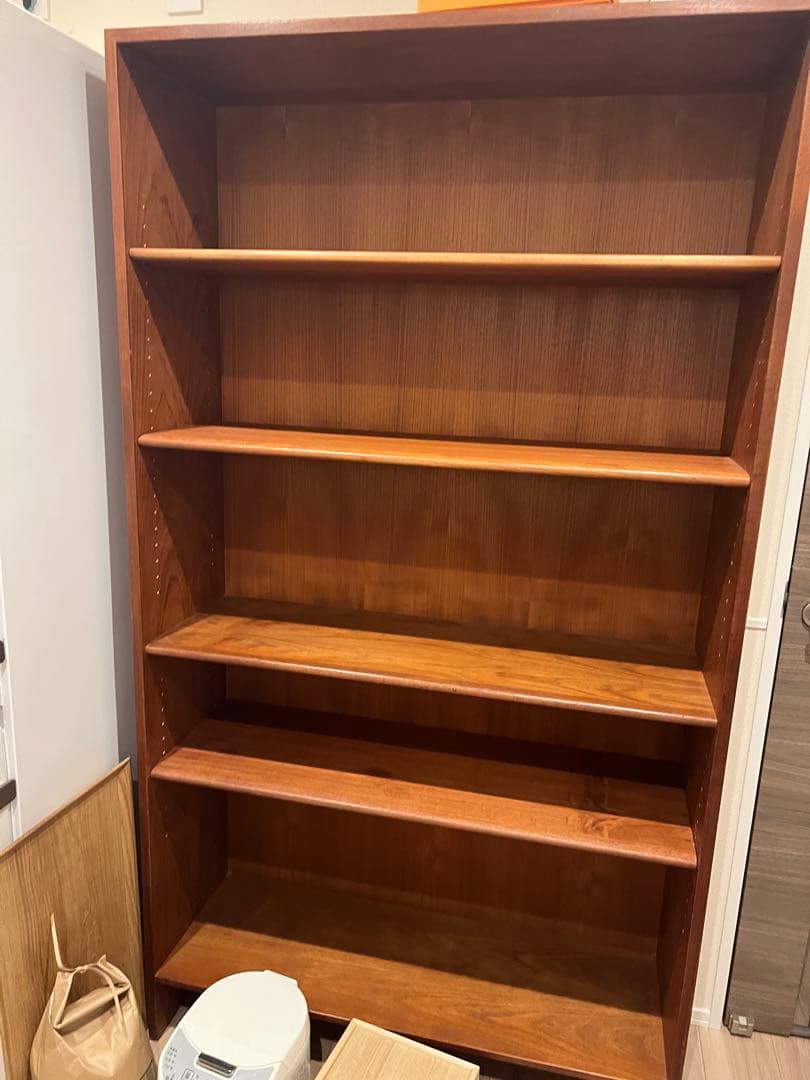 RY mobler ハンス J.ウェグナー「RY8」ブックシェルフチーク材 5段