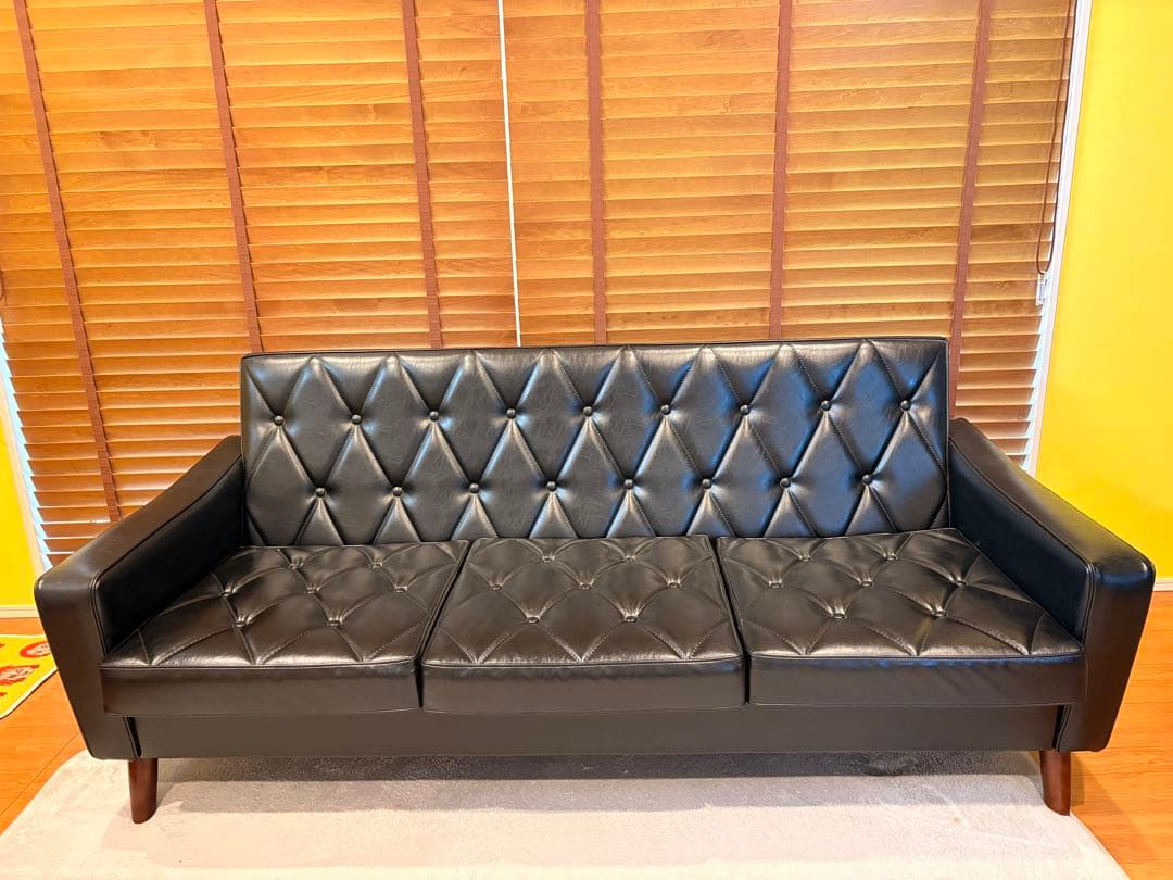 カリモク60 ロビーチェア　3人掛け