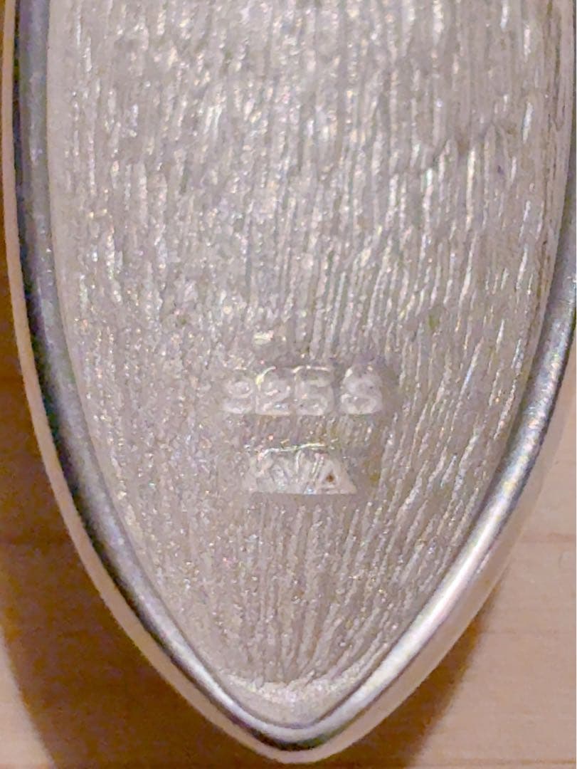 デンマークK.V.Andersen 純銀925S『サーフボード』ペンダントトップ