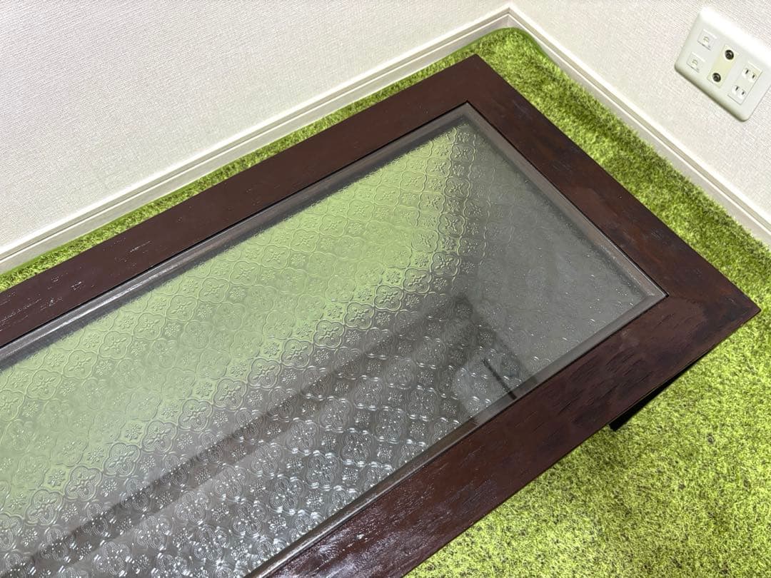 【美品】【KAJA】古材アジアンローテーブル