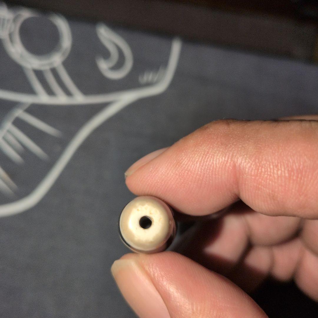 至純皇帝黄龍神天珠　如意蓮花龍紋天珠