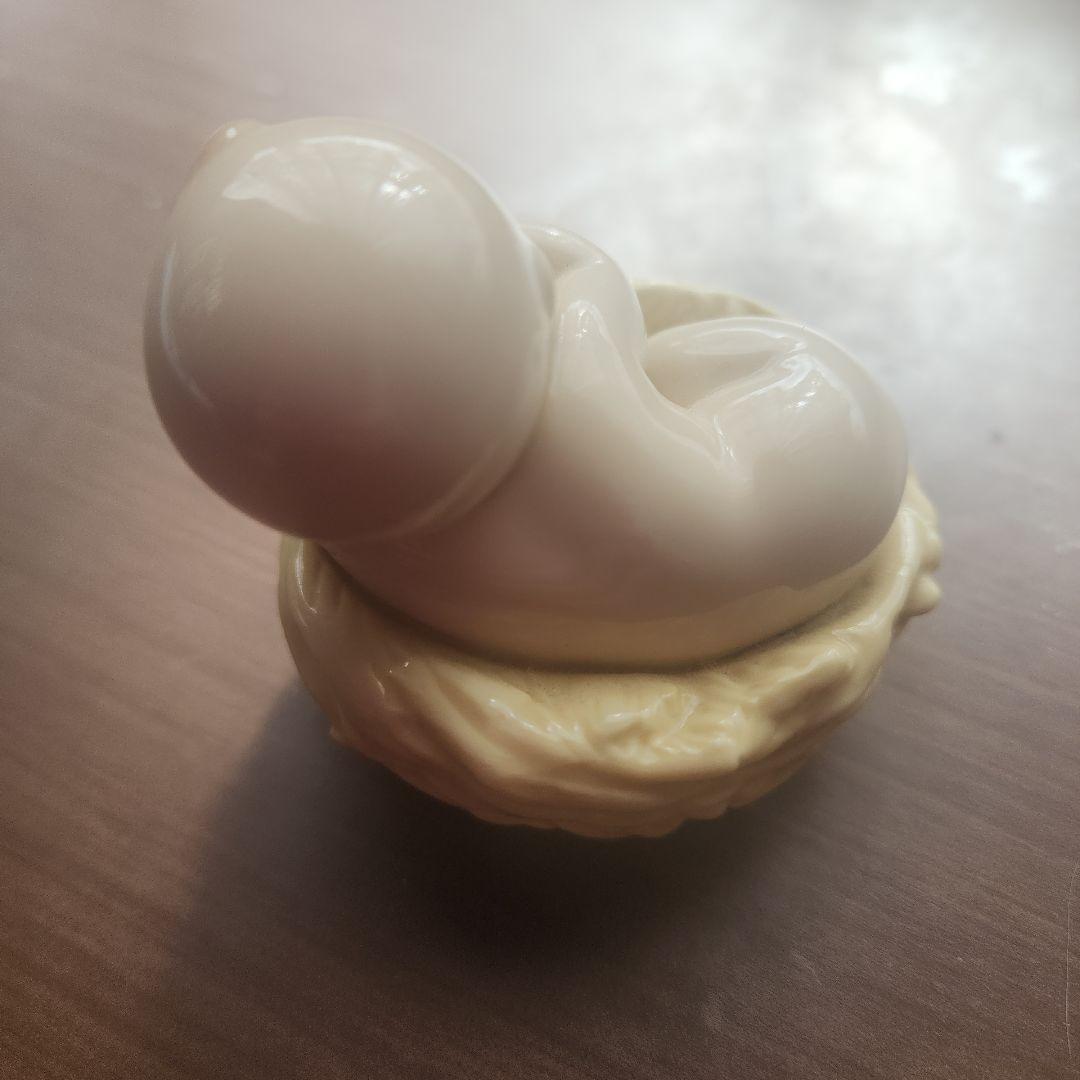 陶器製 赤ちゃんの置物 小型　NAO 箱なし　リヤドロ