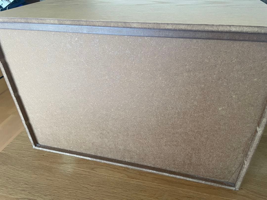 無印良品　木製収納ケース　引出し式　4段　ワイド　ナチュラル　オーク材①