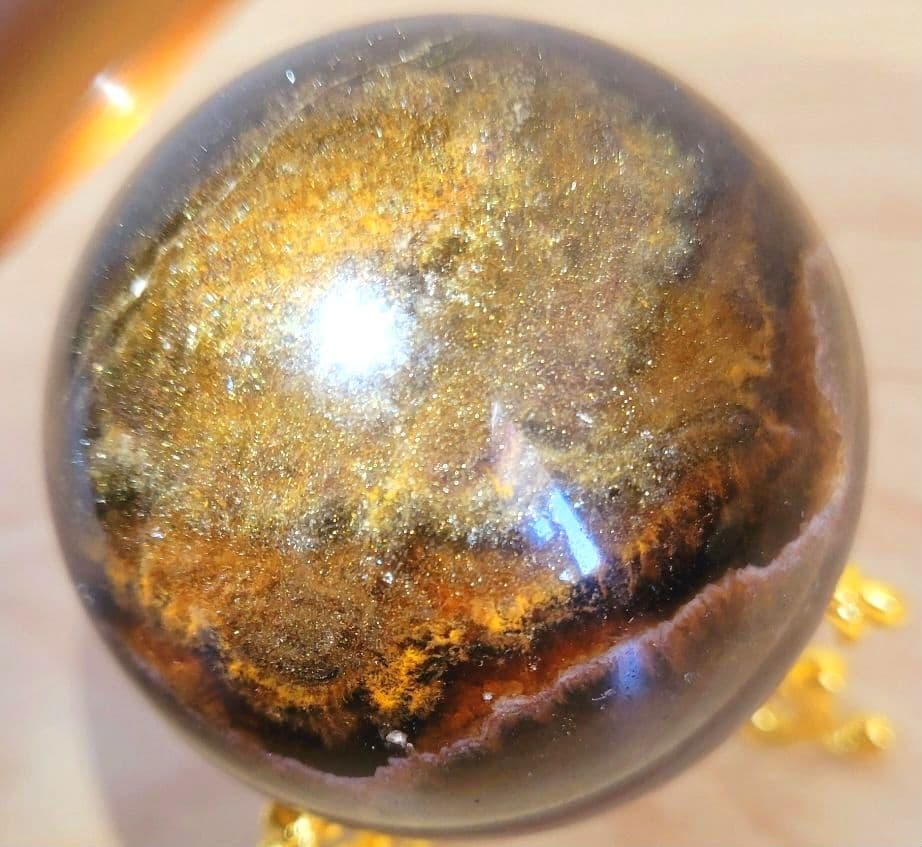 ！！激レア！！極上！水晶界の王者！！オーラライト23 スフィア天然石　50㎜超え