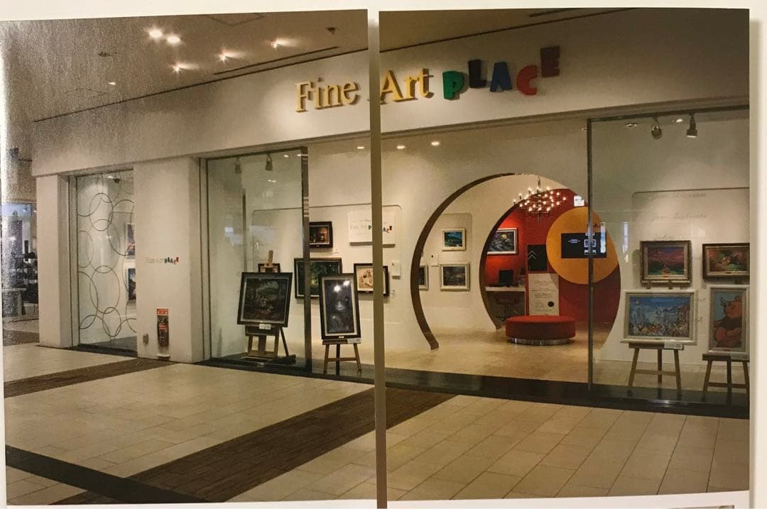 ディズニー ファインアート Hawaiian Serenade リロ＆スティッチ