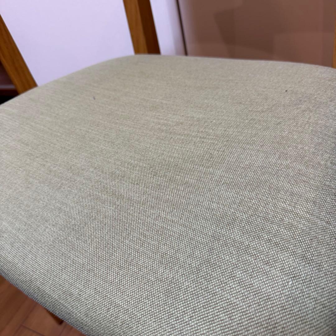 【送料無料】日進木工1脚 高級アームチェア グリーン美品 座り心地抜群 日本製