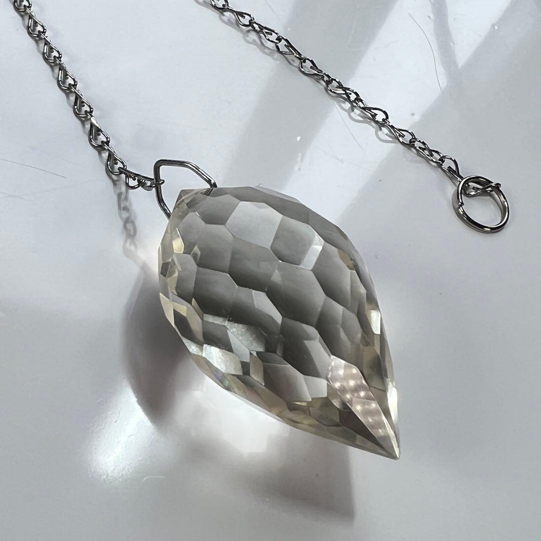 高品質　クリスタリナ産　ペンデュラム　美しい形状　4