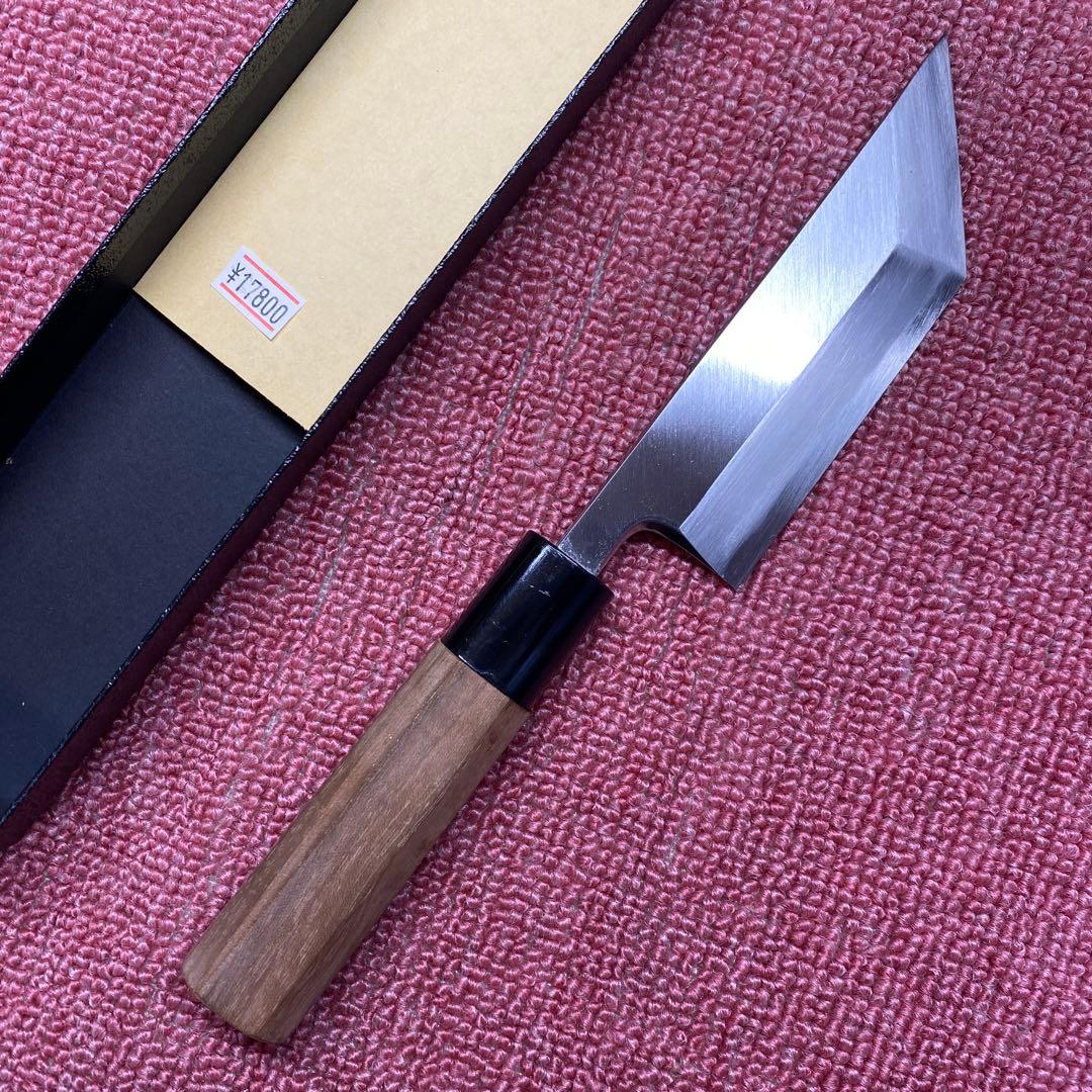 白ニ鋼　うなぎ裂き包丁　120㎜ 4寸
