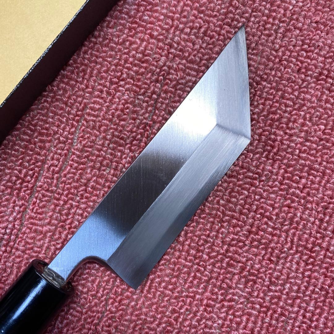 白ニ鋼　うなぎ裂き包丁　120㎜ 4寸