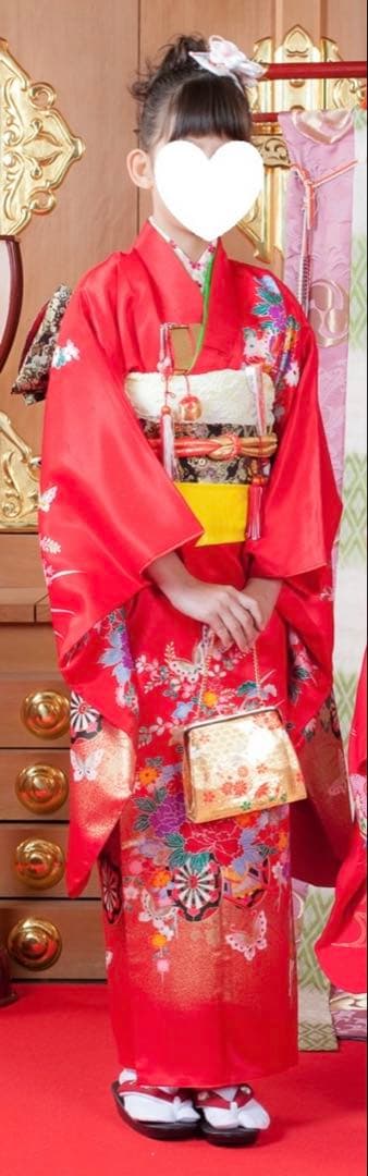 七五三　七歳　着物セット