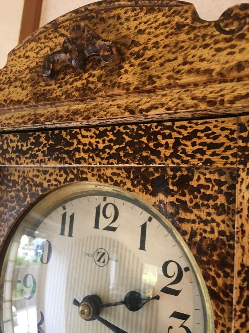 横浜エムズイ商会 ゼンマイ振り子時計 超美品！