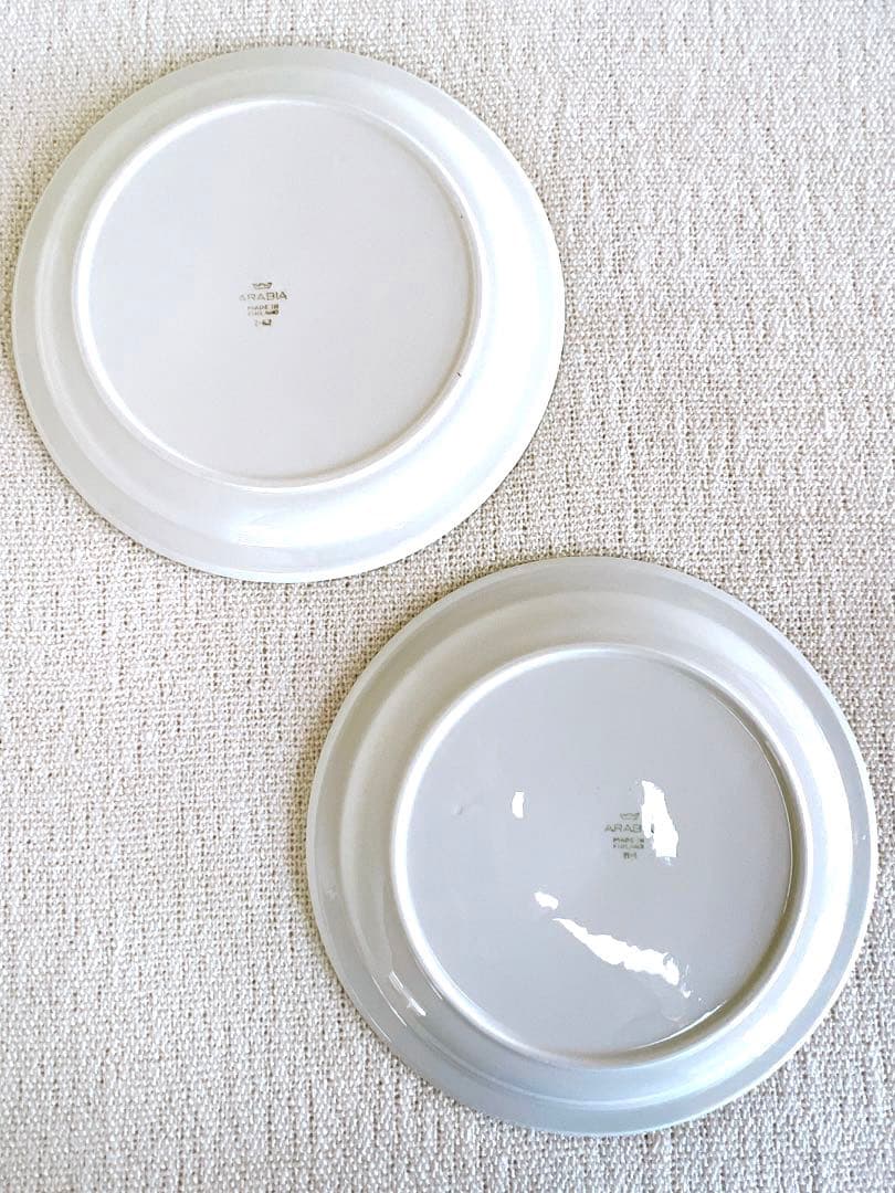 Arabia＊Seita＊23.5cm Plate・* 2枚セット