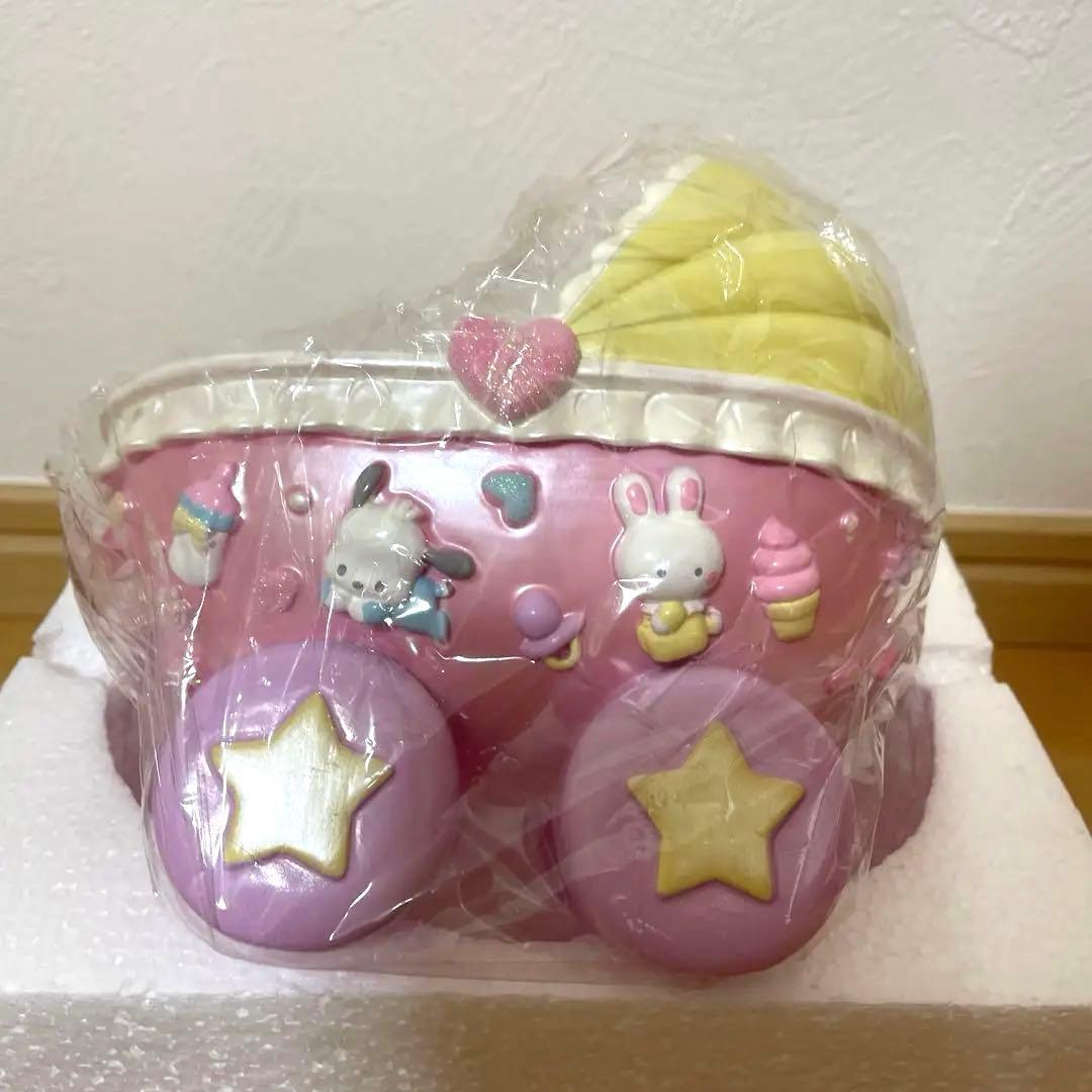 新品　未使用　レア　ベビーシリーズ　陶器　ベビーカー　置物　フィギュア