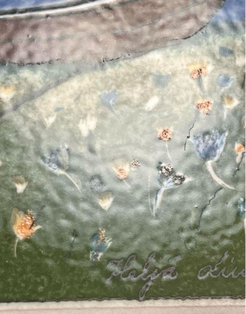 ARABIA アラビア ヘルヤ 四季の陶板画(大) \"Kesä\"