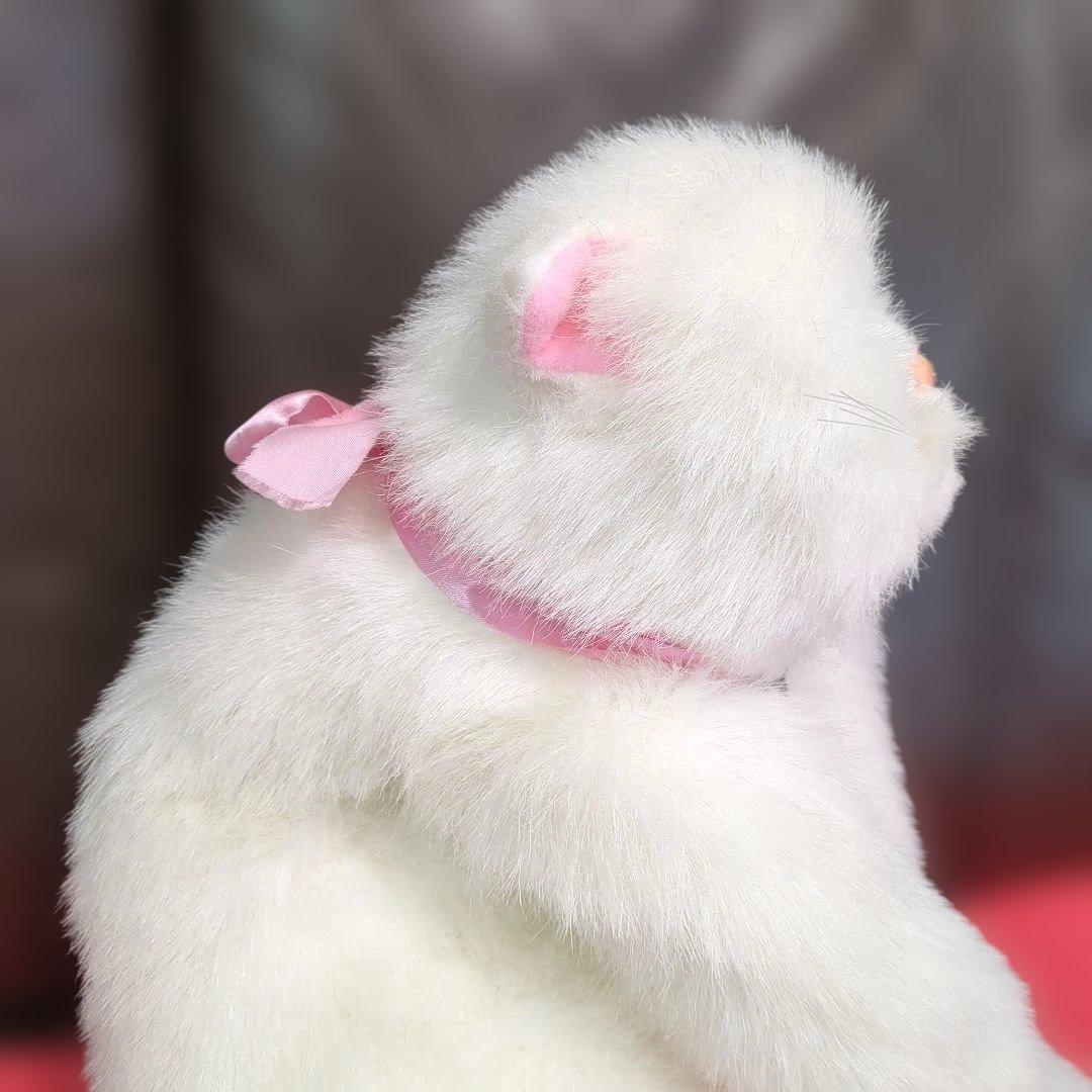 オオイケ ペルシャ猫 ボビー レトロ 日本製 ぬいぐるみ 大 - メルカリ