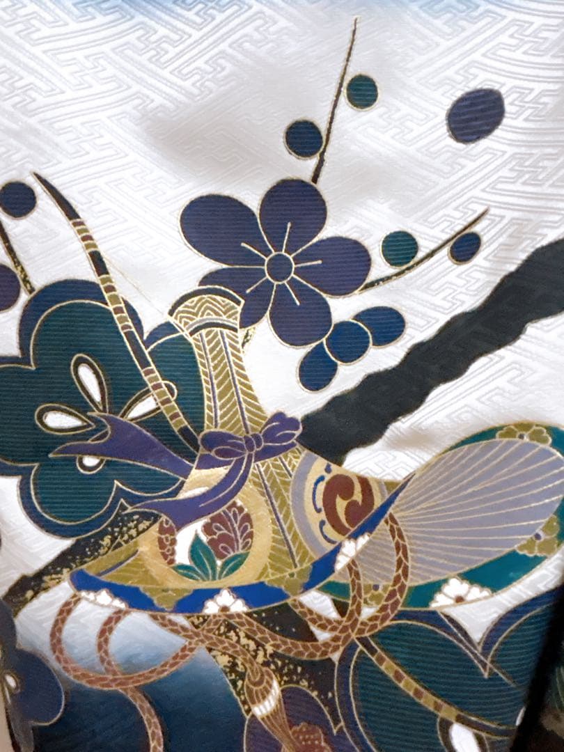 王道!!黒系縦縞袴♡七五三　5歳　男の子　フルセット　一式　兜