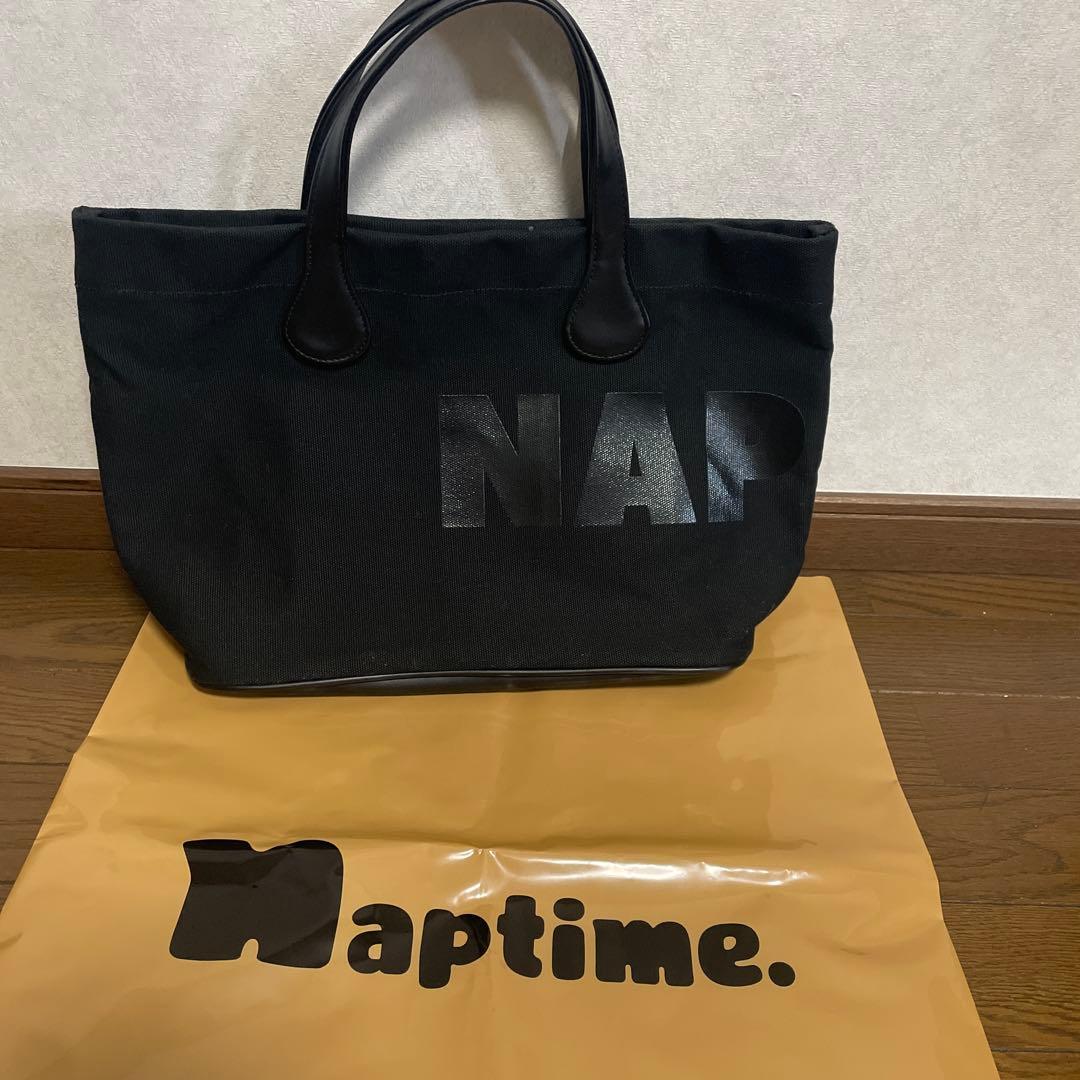 nissy Naptime 黒 トートバッグ 大きめ - メルカリ