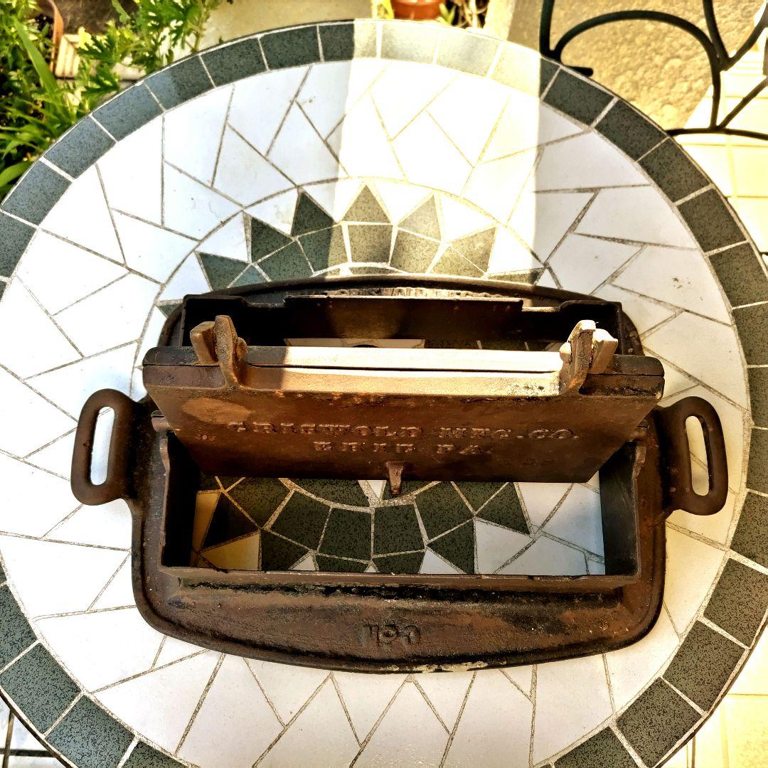 アンティーク グリスウォルド ワッフルアイロン ERIE PA No.909