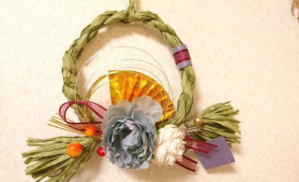 お早めに！しめ縄リース ※ナチュラルグリーン※