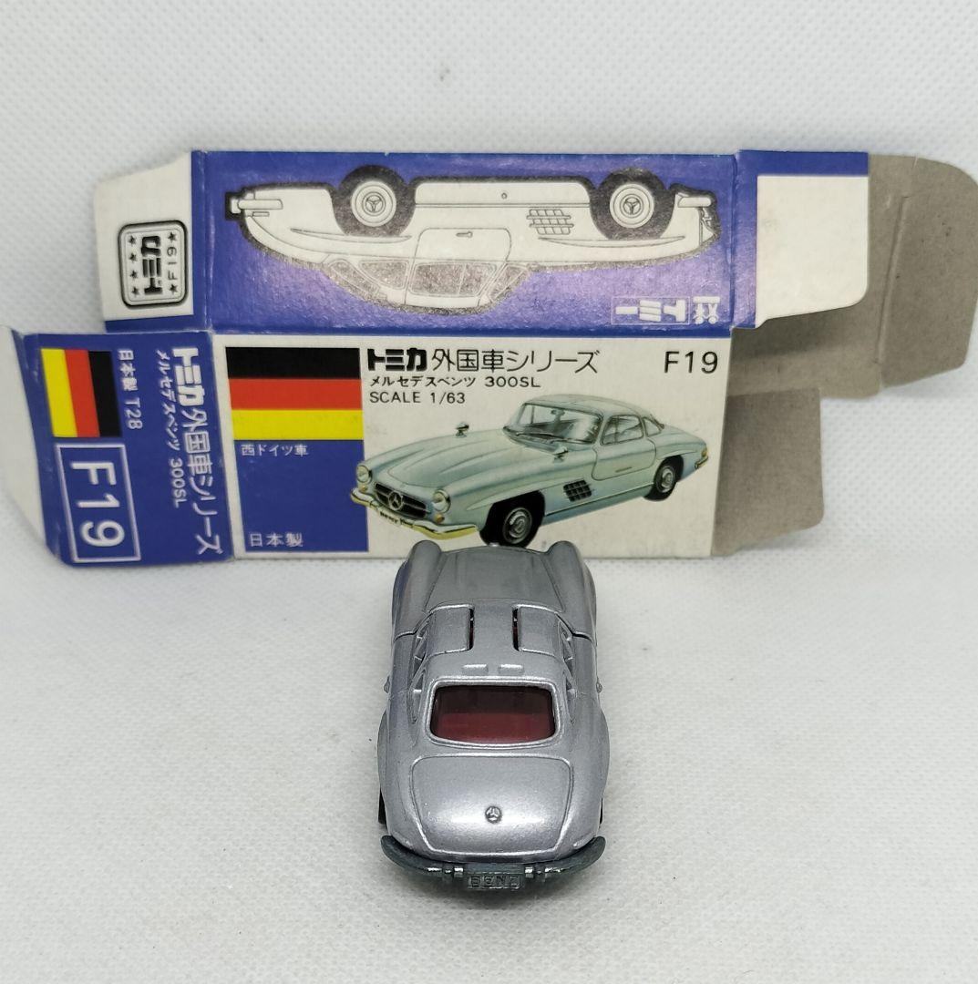 《青箱トミカ19-3-2》ベンツ300SL【北米輸出用/マルーンシート】未使用