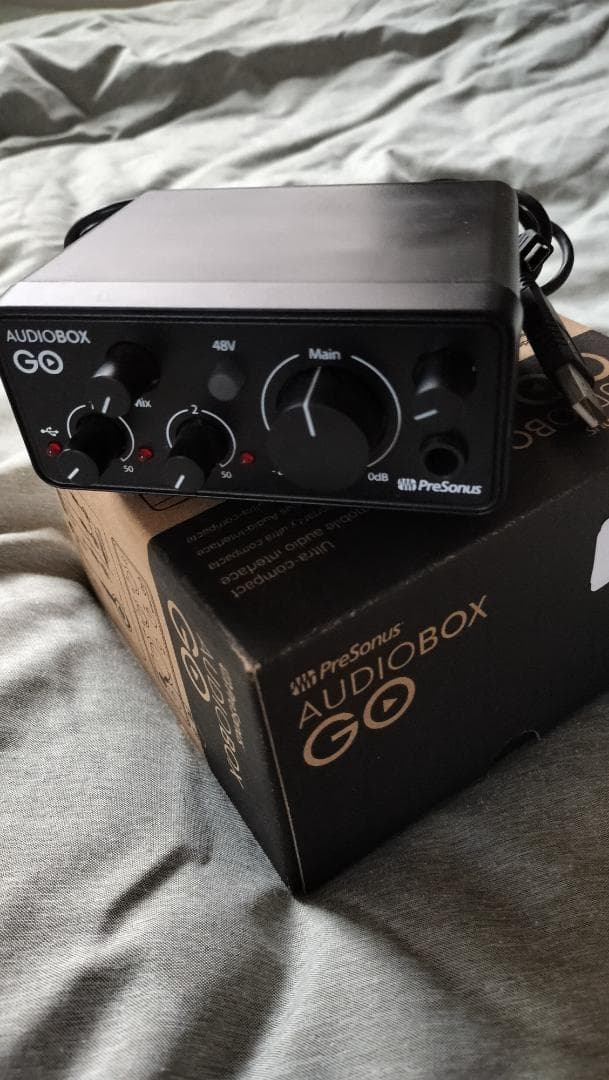 PreSonus AUDIOBOX GO オーディオインターフェイス