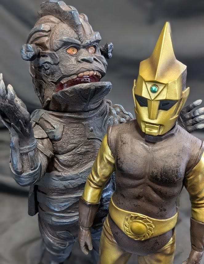 スペクトルマン＆ダストマン（CCP）ソフビフィギュア2体セット