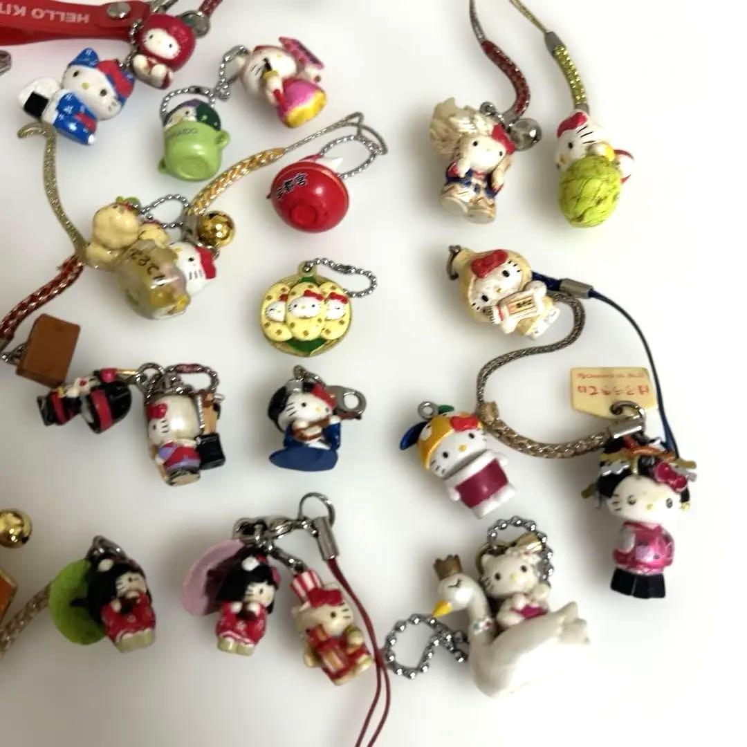 ハローキティ ご当地ストラップ まとめ 36個セット