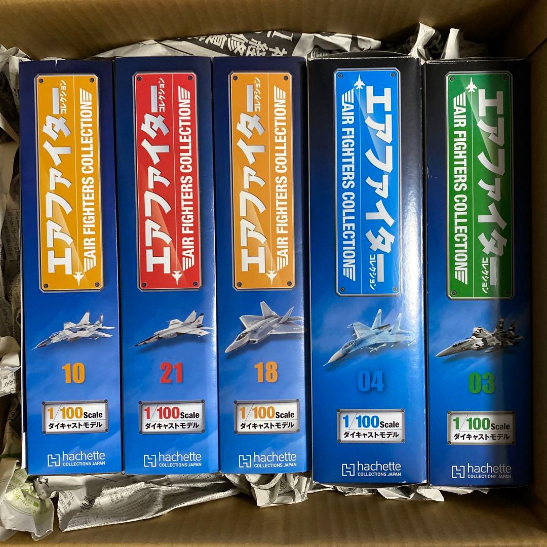 エアファイターコレクション 1/100 5機セット Amazon.co.jp: エアファイターコレクション戦闘機 8種類まとめ 1/100