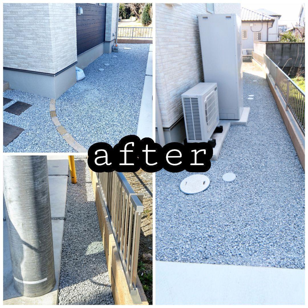 引取限定！】石灰6号砕石☆化粧砂利☆土嚢20袋☆ 群馬 栃木 埼玉