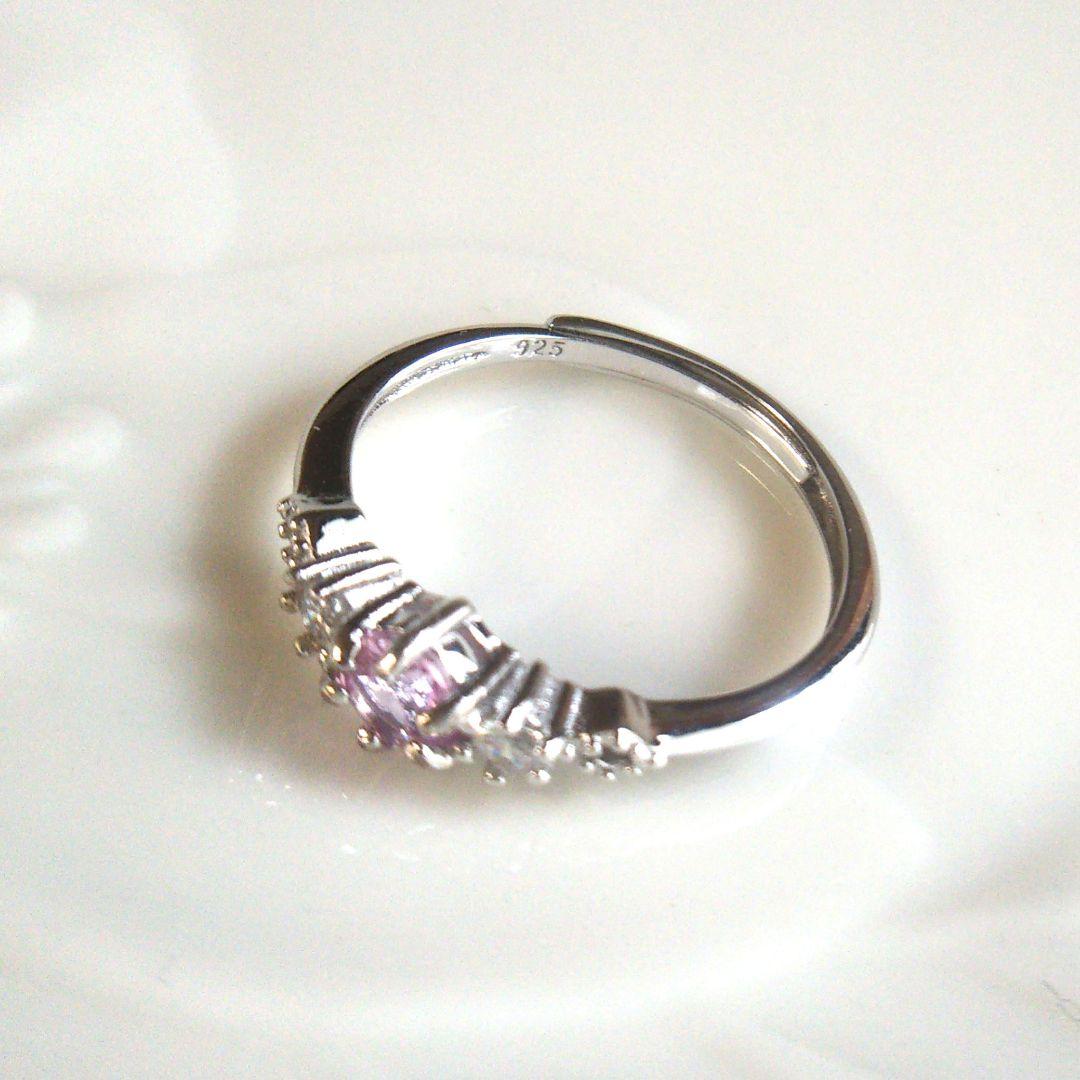 0.31ct 桜ピンク サファイアのリング