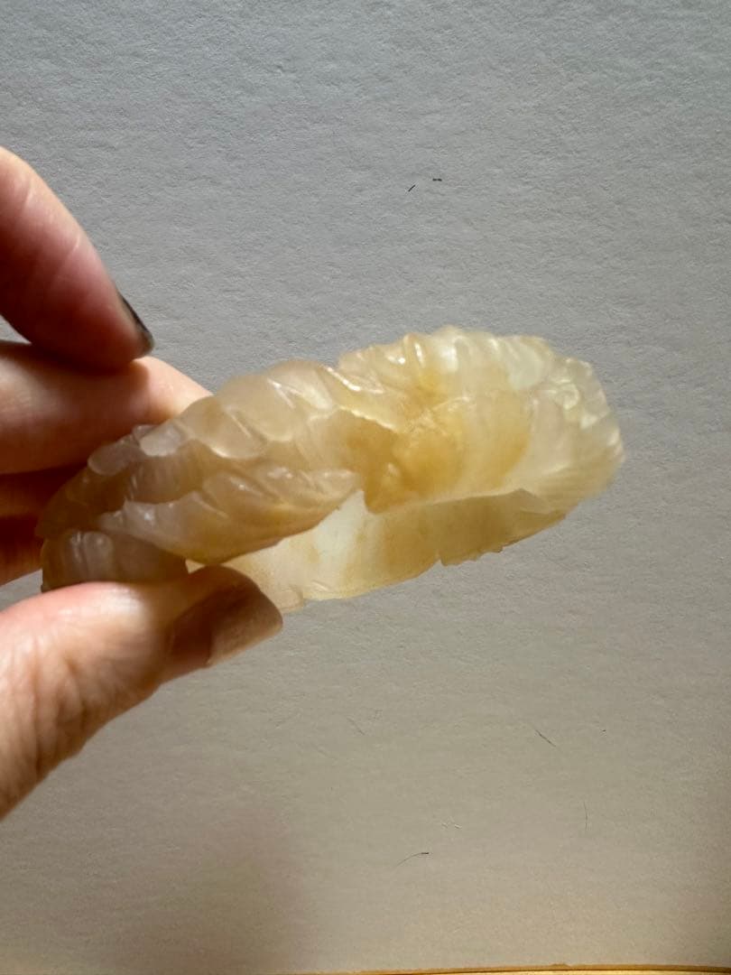 春節祭　桂花糕原石　金木犀餅シャー太翠バングル