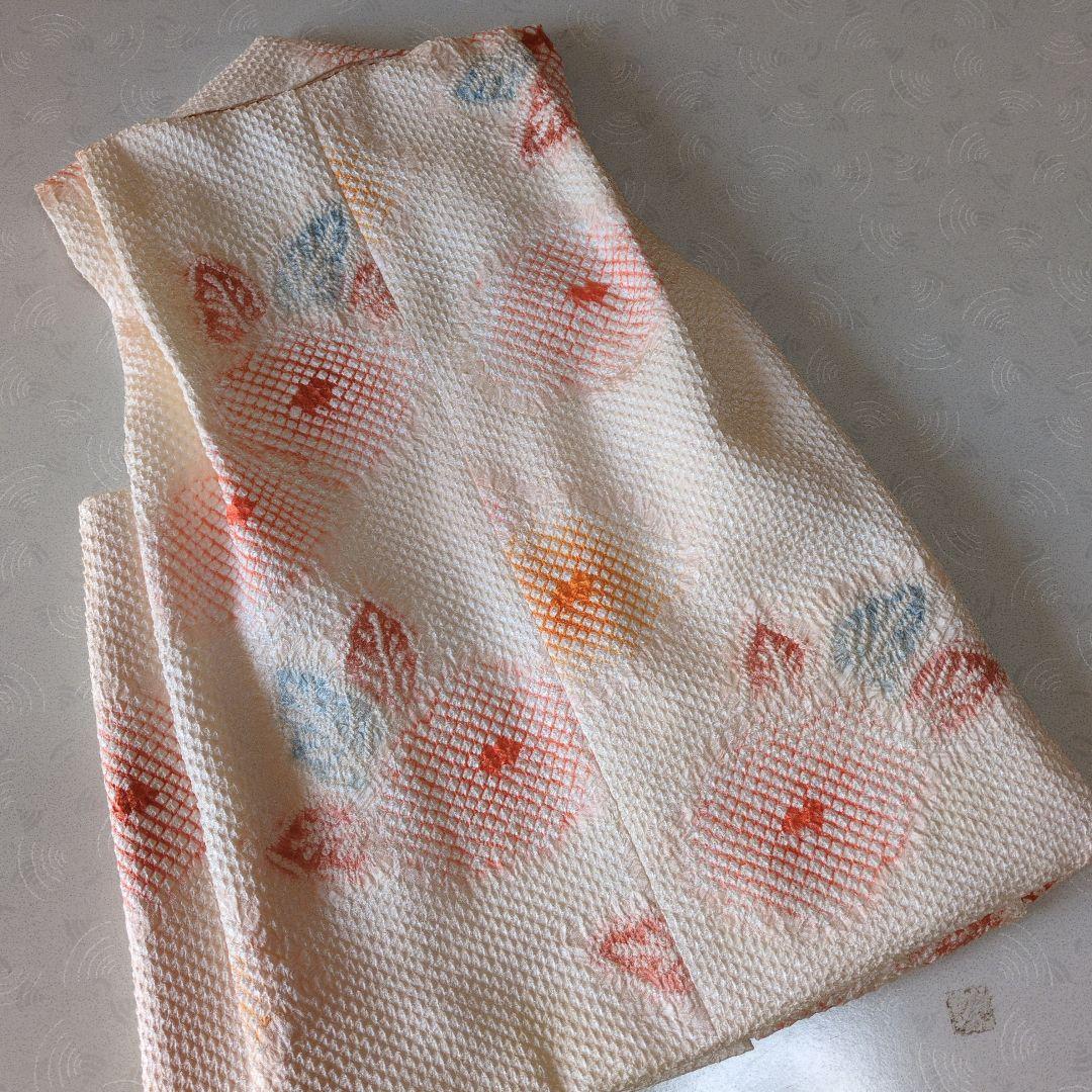 正絹総絞り手縫いの被布（新品中綿無し）