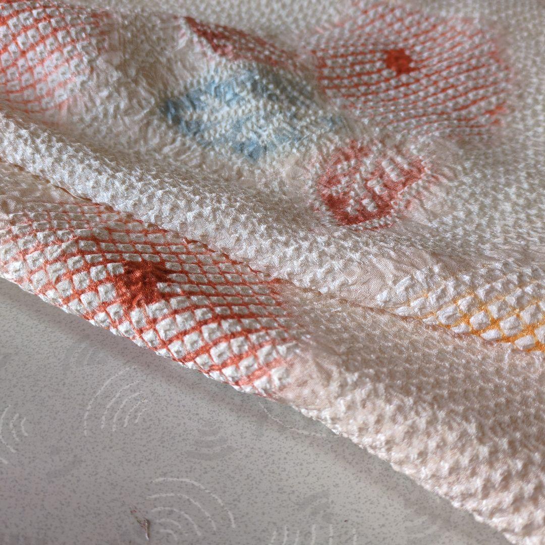 正絹総絞り手縫いの被布（新品中綿無し）