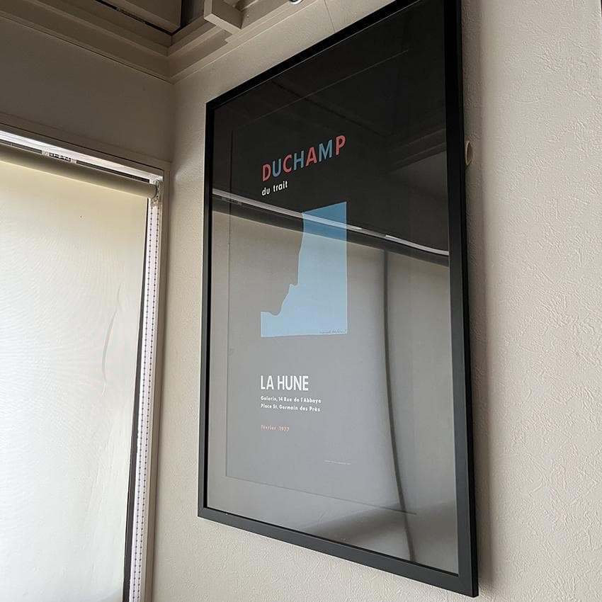 Marcel Duchamp デュシャン シルク ポスター '77 都内直渡可 - メルカリ