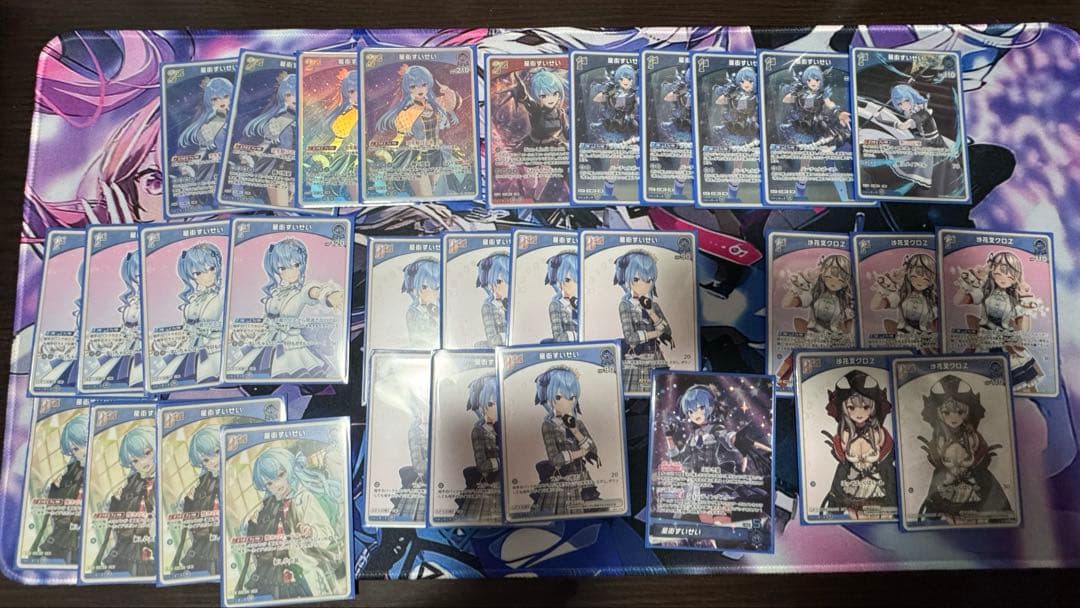 【二重スリーブ】ホロカ　構築デッキ 星街すいせい 沙花叉クロヱ