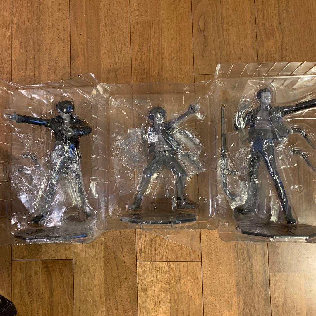 ワンピース DPCF 三銃士 ver.1.5 ルフィ サンジ ゾロ フィギュア