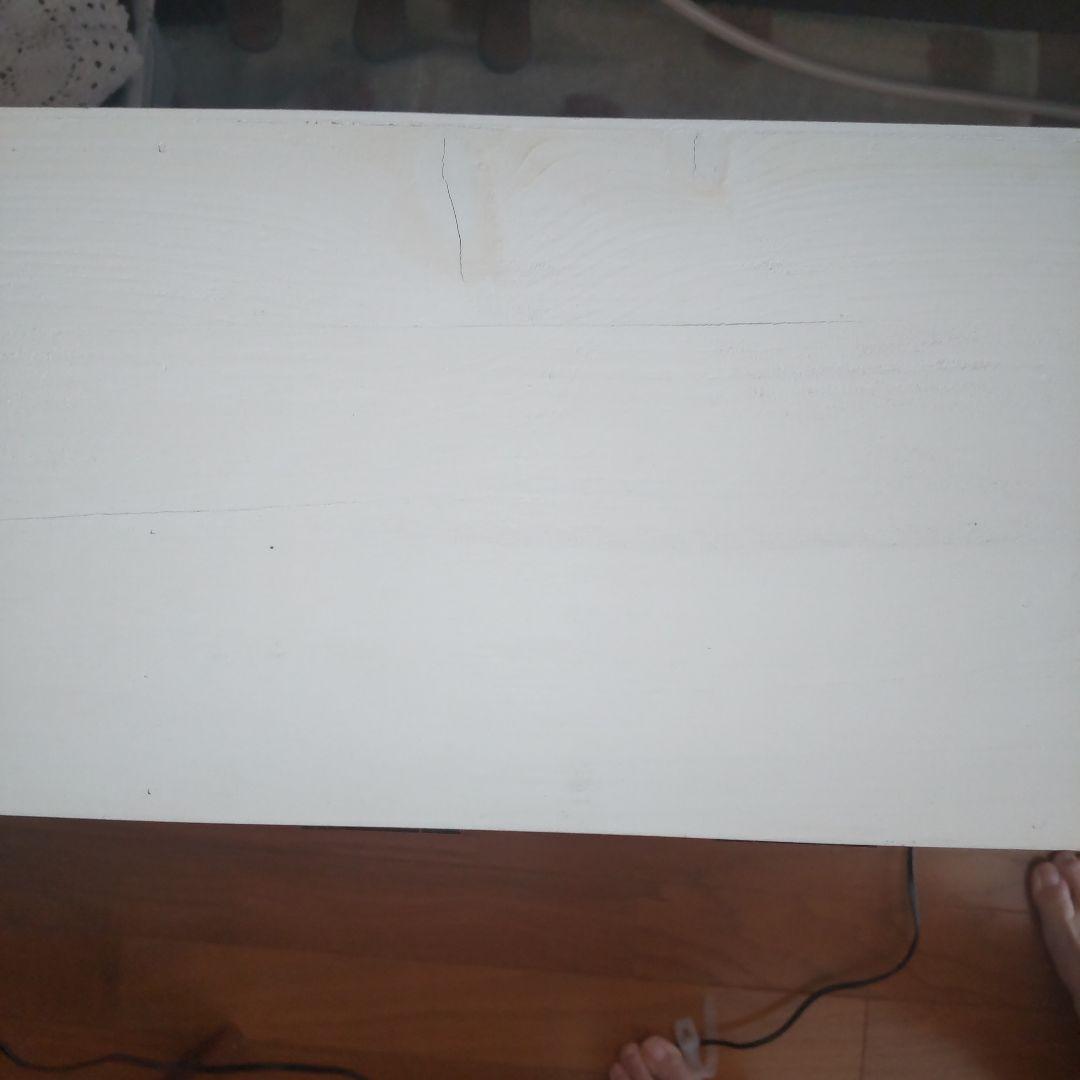 北欧風ホワイト 木製キャビネット 9個収納