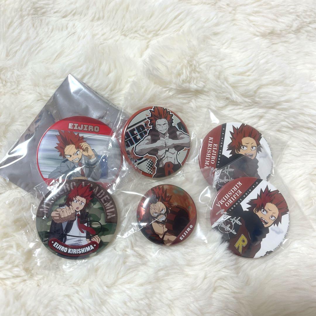 僕のヒーローアカデミア 切島鋭児郎 缶バッチ 6点セット - メルカリ
