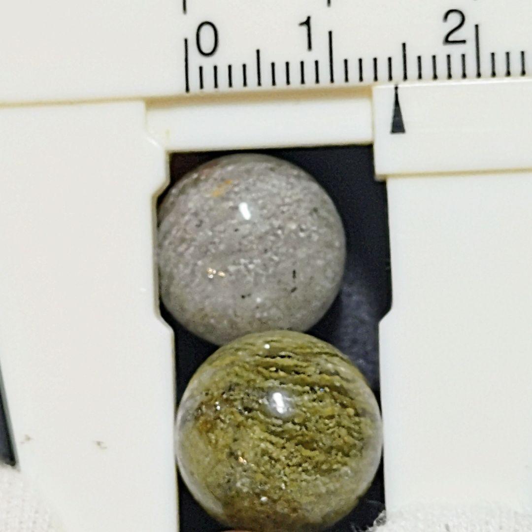 ★マルチカラー千層ガーデンクォーツ 14.3ミリ珠ブレスレットB(珍品！)