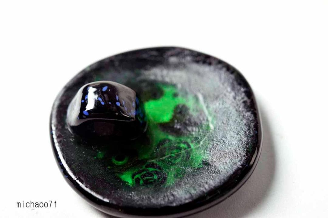 とんぼ玉 トンボ玉 蜻蛉玉 ペンダントトップ ガラス細工 13454-491