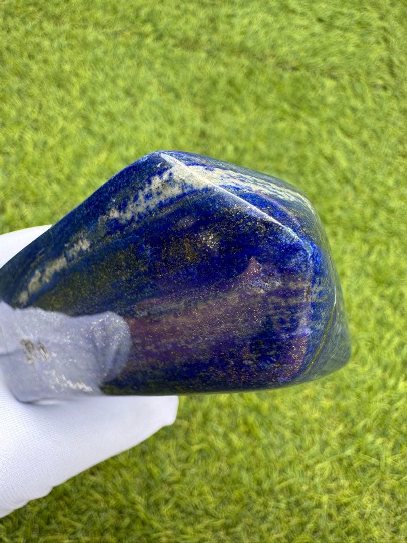 大型 ラピスラズリ 高品質 アフガニスタン産 鑑賞石 天然石 原石 鉱物 青石