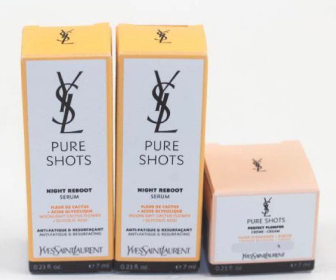 YSL イヴサンローラン ピュアショット ナイトセラム ローション クリーム
