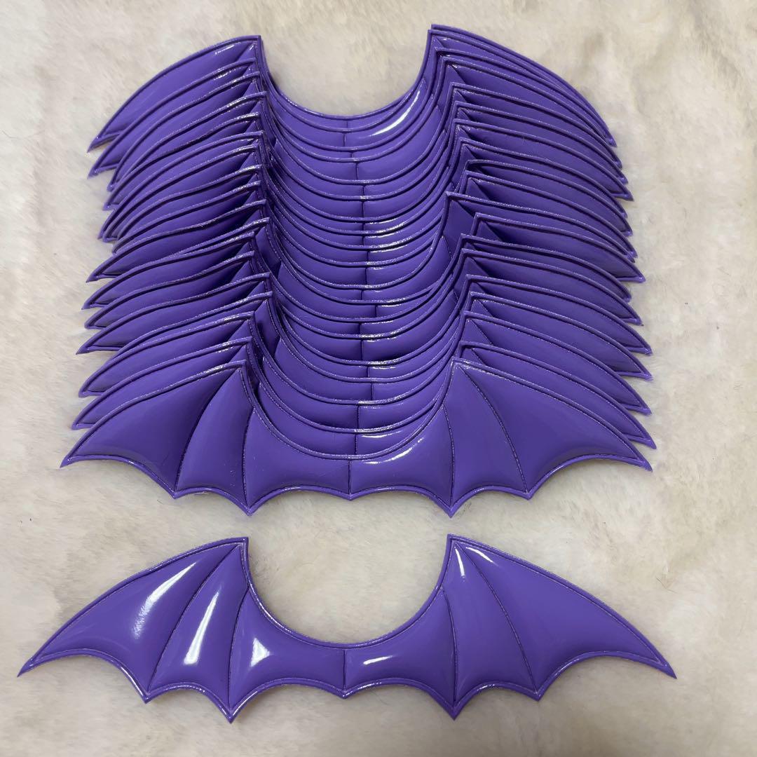 tuki様　デビルパーツ紫　ハンドメイド　ぬいぐるみ　ぬい服　ちびぐるみ