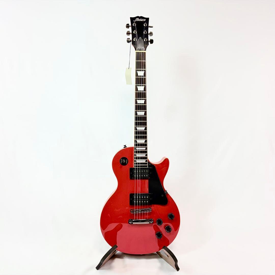 未使用 MAISON レスポールカスタム レッド ギブソンヘッド セット