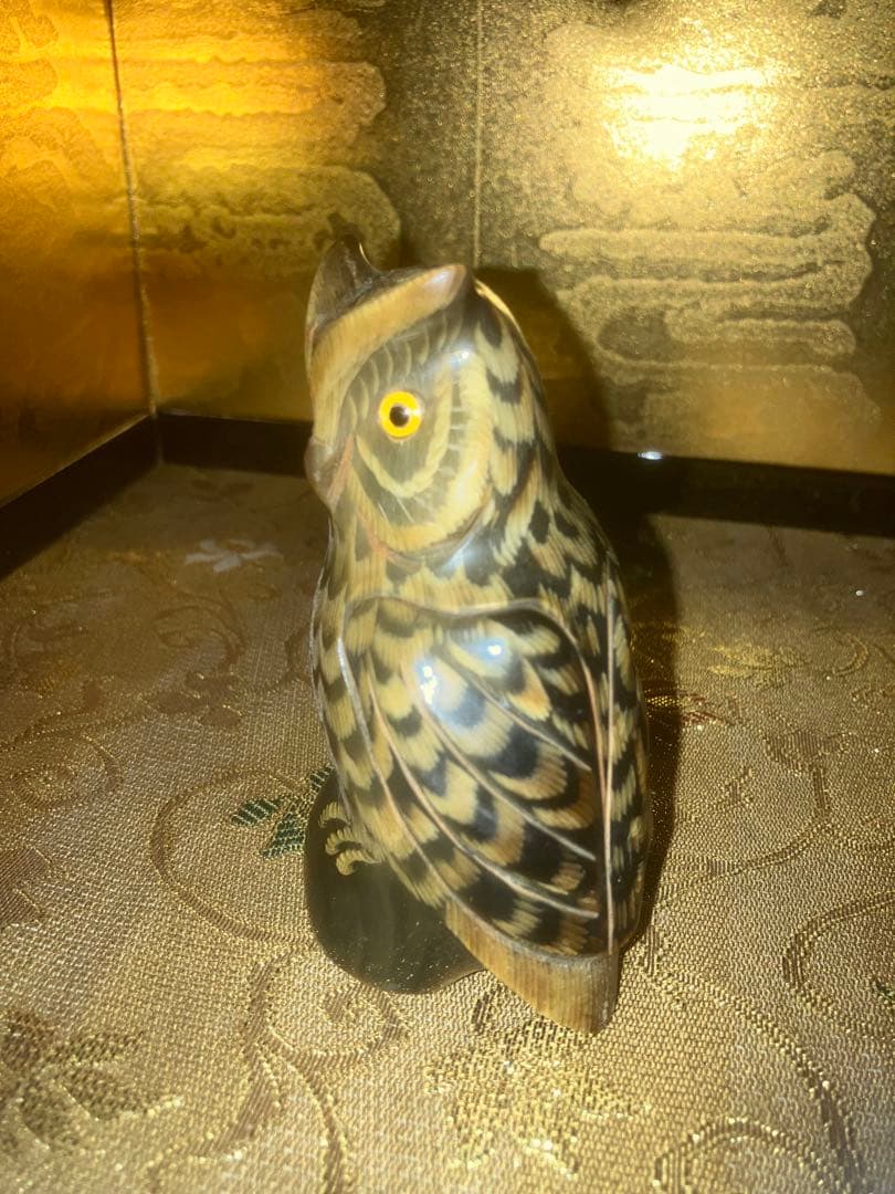 《特級呪物》蠢く梟の置物　呪物　曰く付き