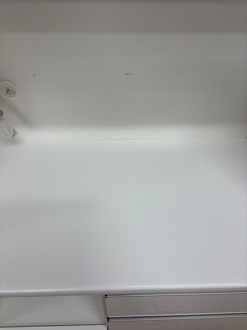 M049 松田家具製 レンジボード カップボード 上下分割可能　幅880mm