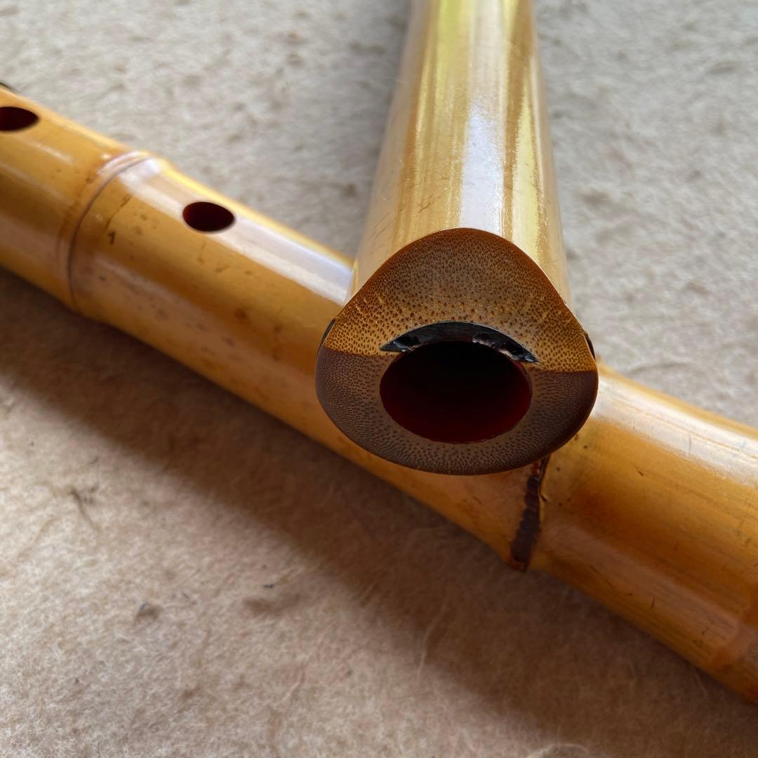 58 値下げ 尺八 一尺八寸管 銘 古京 三印 - メルカリ
