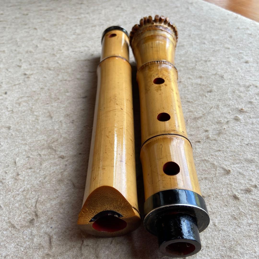 58 値下げ 尺八 一尺八寸管 銘 古京 三印 - メルカリ