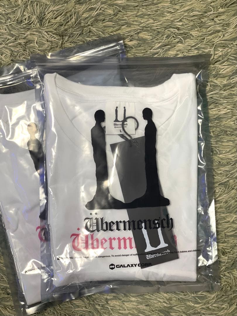 公式G-DRAGON Übermensch半袖Tシャツ白Lサイズ　新品