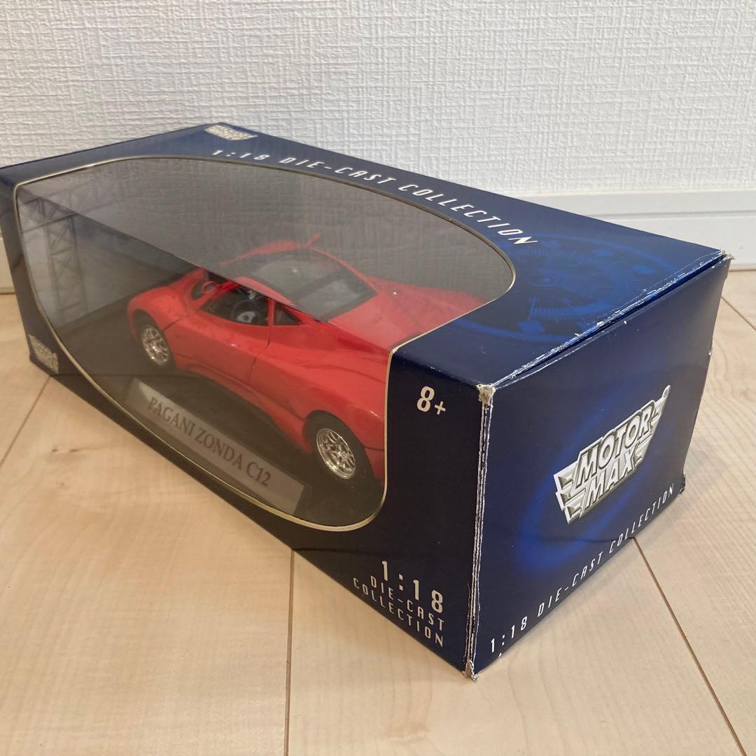 ネ*ロ様 レア！モーターマックス 1/18 パガーニ・ゾンダC12 - メルカリ